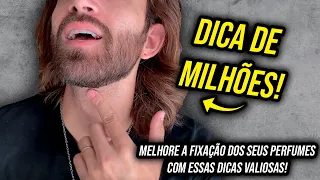 Faça isso para AUMENTAR A FIXAÇÃO dos seus perfumes! REALMENTE FUNCIONA!