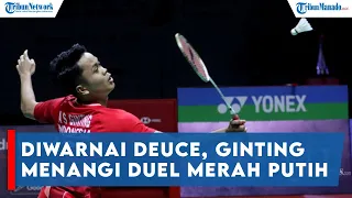 Hasil Indonesia Open 2022, Diwarnai Deuce, Anthony Ginting Menangi Duel Merah Putih