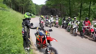 Supermoto Training by Ashley Barber @ Bilstain Belgium Aftermovie