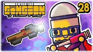 Crossbow, Best Weapon Ever | Part 28 | Let's Play: Enter the Gungeon: Farewell to Arms | Gameplay