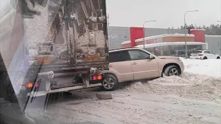 ДТП на Югорском тракте в Сургуте