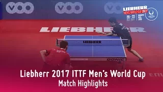 2017 Men's World Cup Highlights I Aleksandar Shibaev vs Chuang Chih-Yuan (R16)