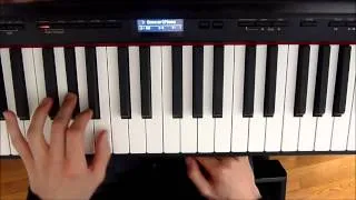 Leçon de piano : Gamme de Do dièse majeur