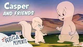 As White as a Ghost! 👻 | Casper and Friends in 4k | Compilation | Mega Moments