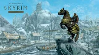 Skyrim AE - Легенда, Выживание и Лучник! 14 Проходим Данстар.