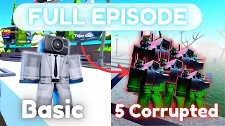 Basic To 5 Corrupted | Roblox Toilet Tower Defense Full Episode