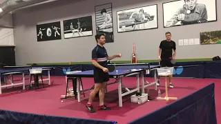 Seth and the Swedes: Playing Against Short Pimples🇸🇪⛺️🏓
