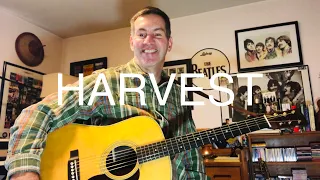 Harvest | Neil Young | Full Cover & Guitar Lesson
