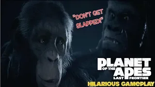 HILARIOUS "PLANET OF THE APES: LAST FRONTIER!