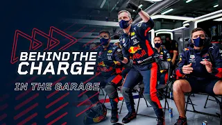 Behind The Charge In The Red Bull Racing Garage