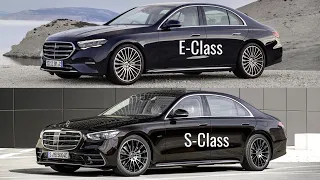 2024 Mercedes E-Class vs Mercedes S-Class