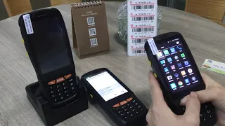 Android PDA laser barcode scanner 1D 2D for inventory logistic etc (ZKC3503)