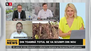 TALK B1 ORA 14 00 CU I. PETRARU.TOAMNA VINE CU SCUMPIRI ȘI RESTRICȚII.CANDIDAT SURPRIZĂ LA COTROCENI