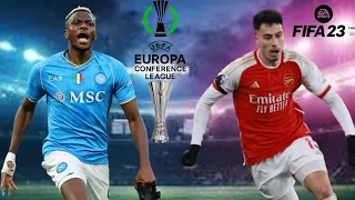 Napoli vs. Arsenal || UEFA Europa Conference League Final || FIFA 23 Gameplay #arsenal #napoli