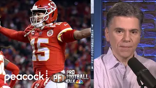 Patrick Mahomes, Josh Allen dazzle in KC's wild Divisional win | Pro Football Talk | NBC Sports