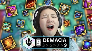*LEVEL UP* This 9 DEMACIA COMP GIVES 5 RADIANT ITEMS for FUN!? | TFT SET 9