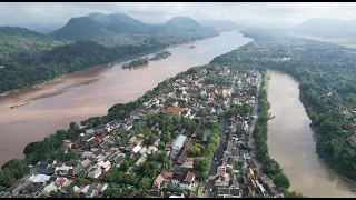 Spa Drone 🚁 - Luang Prabang -  Laos 🇱🇦