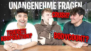 ER hatte in seinem Bett S**? 😳die unangenehmsten Fragen mit @FittiHollywood &@alpaysanti2