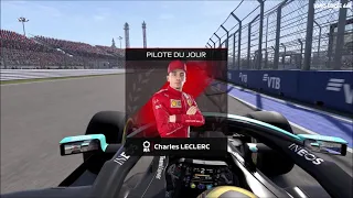 F1 2021 - Sharl Leglerg Crashing Into Me After The Race