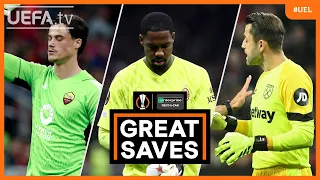 #UEL Great Saves Quarter-Finals 1st leg | Svilar, Maignan, Fabiański...