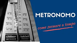 METRONOMO: SUONARE A TEMPO - Come si usa il metronomo ed errori da evitare