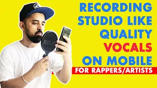 How To Record Your Voice Professionally On Mobile & How To Edit / Mix Vocals | For Rappers & Artists