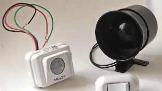 Alarme com Sensor de Presença + Sirene