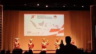 TARI PIRING "Piring Dance" West Sumatera, Performance by DWP KBRI Muscat Oman