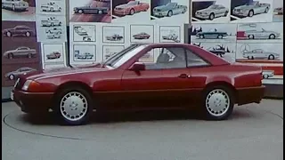 1989 Mercedes SL R129 development