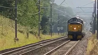 37601 absolutely flat out at Lickey Incline summit | 12/09/20