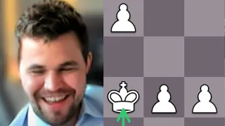 Magnus Carlsen Starts Laughing When He Mentions His King Move Because He Remembers Bongcloud Opening
