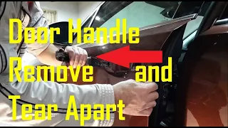 Peugeot 508 Door Handle Remove and Tear Apart Time Lapse | Сваляне на дръжката и разглобяване