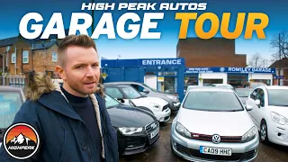 High Peak Autos Garage Tour December 2023