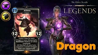 Elder scrolls legends – Dragon deck!