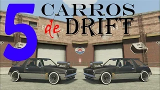 GTA V  top 5 Carros de Drift