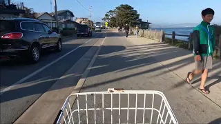 Cruising East Side at The Beach #surfing #santacruz #memorialday