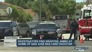Sheriff: San Jose rail yard shooter had 12 guns, 22,000 rounds of ammo at house