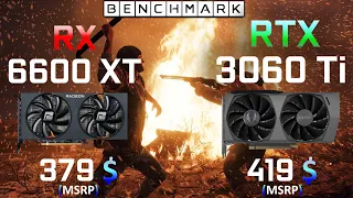 Radeon RX 6600 XT vs RTX 3060 Ti Test in 8 Games // 1080p, 1440p, 2160p