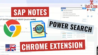 SAP Notes - Quick and Easy Search with Chrome Extension [english]