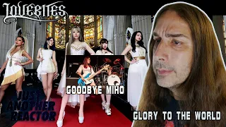 Just Another Reactor reacts to Lovebites - Glory To The World (Music Video)
