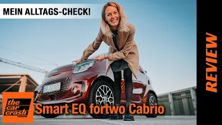 Smart EQ fortwo Cabrio (2022) Mein Alltags-Check! Fahrbericht | Review | Laden | Reichweite | Test