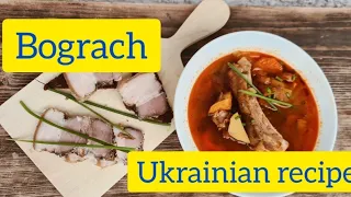 Grandma's Ukrainian Soup with Paprika: The Family Keeps Asking for MORE! #food #bograch #recipe #27