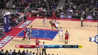 Atlanta Hawks vs Detroit Pistons | January 9, 2015 | NBA 2014-15 Season