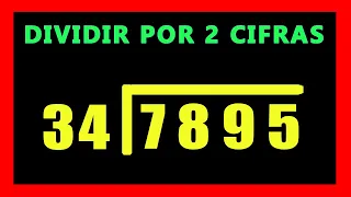 ✅👉 Como dividir por 2 cifras y 4 dividendo