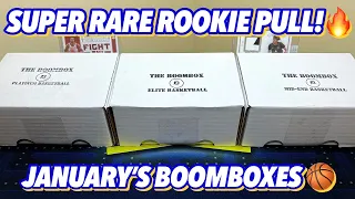 SUPER RARE PULL!🔥 | Opening The Boombox's Elite, Platinum, & Mid-End Basketball Boxes (January)