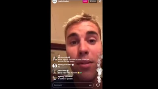 Justin Bieber Full Instagram Live Singing and Pranking | May 16, 2017