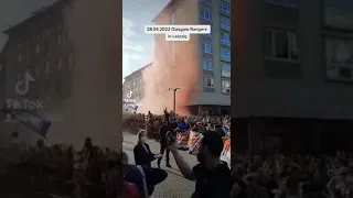 Glasgow Rangers Fans in Leipzig (28.04.2022)