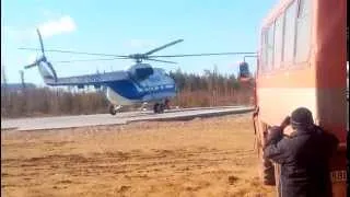 Вертолетом с вахты