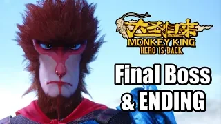 Monkey King: Hero is Back (2019) Final Boss, ENDING, Credits, & Post Credit Scene | PS4 PRO Gameplay