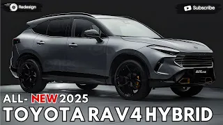 2025 Toyota Rav4 Hybrid Unveiled - An Attractive Compact Crossover SUV Option ?